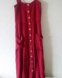 Tillys red summer dress